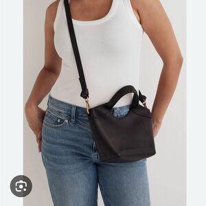 Madewell crossbody shopper.